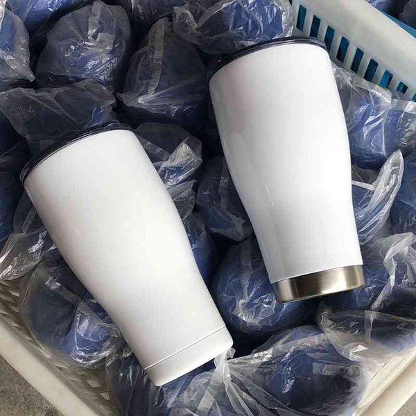 

waist shaped car double stainless steel insulated outdoor gift water arc cup