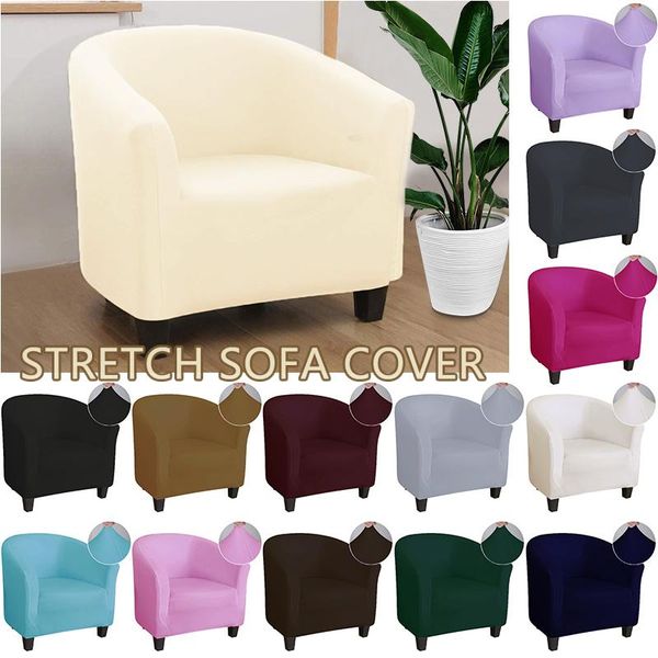 

chair covers club cover for armchairs stretch sofa slipcovers removable couch bar counter living room reception