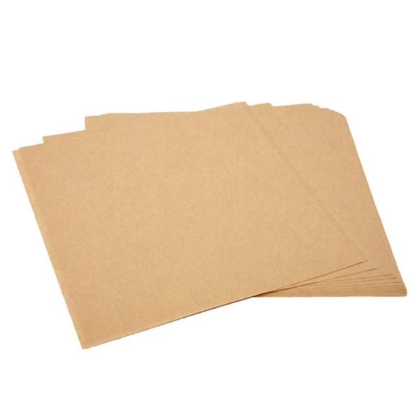 

gift wrap 500pcs fried food kraft paper snack liners disposable oil absorption for french fries pizza