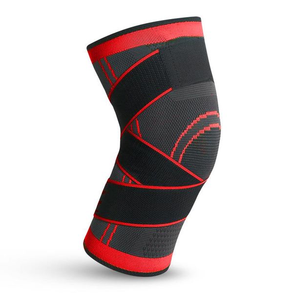 

elbow & knee pads 1pc fitness compression braces for arthritis breathable joint protect support pain relief gym sport, Black;gray