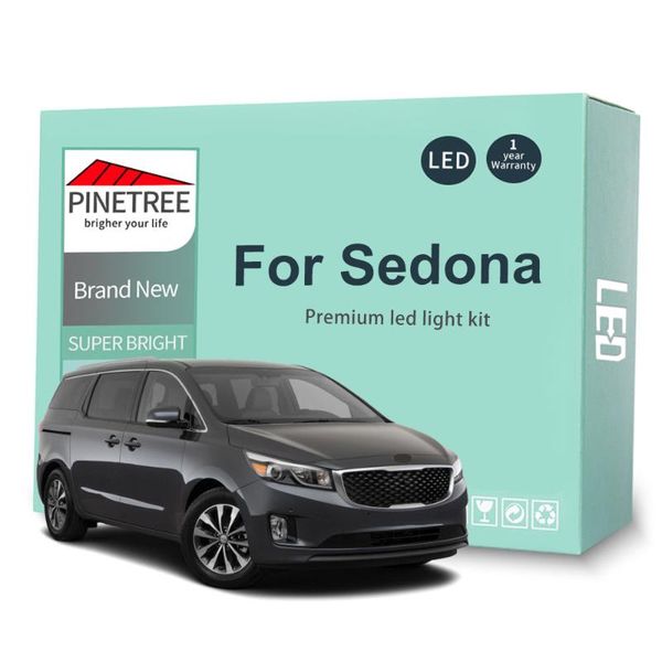 

emergency lights led interior light kit for kia sedona carnival 2006-2013 2014 2021 bulbs canbus