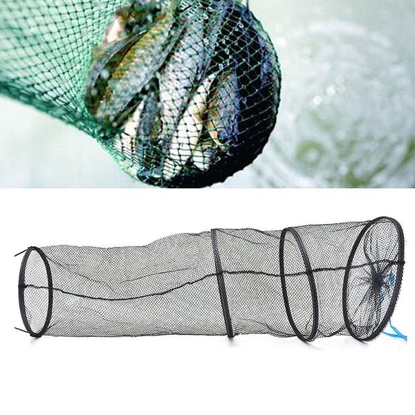 

fishing accessories 3 layers collapsible basket dip net cage to keep fish alive in the water tool