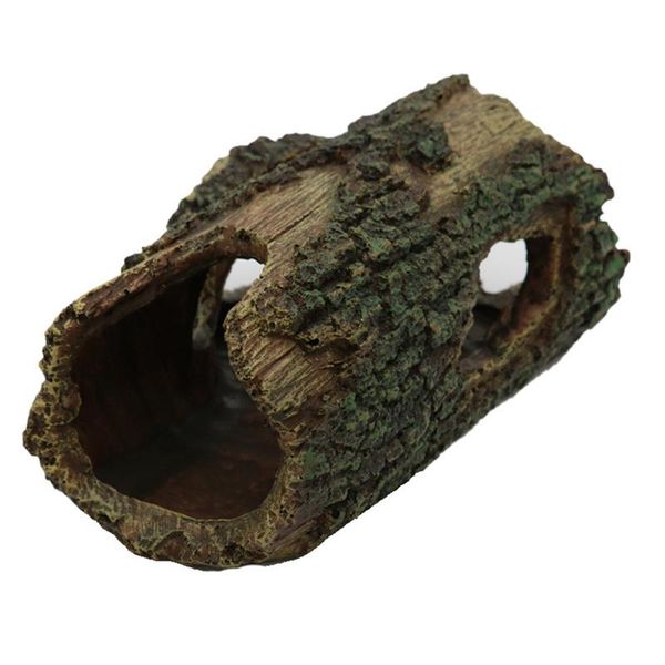 

decorations aquarium resin hollow sinking wood fish tank landscaping decoration ornaments and insect avoiding hole box