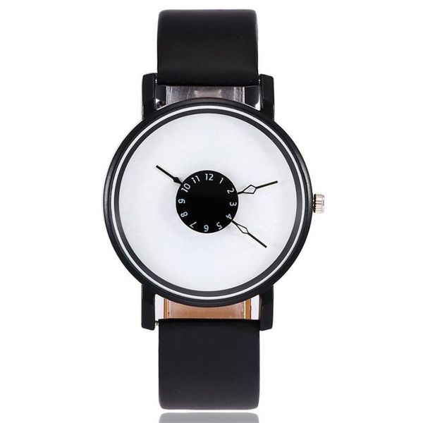 

wristwatches fashion watches women quartz leather strap watch analog wrist woman elegant dress 11.18, Slivery;brown