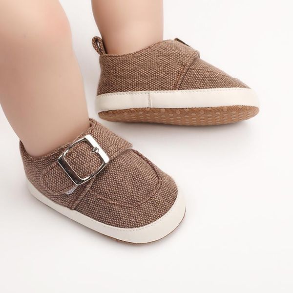 

first walkers fashion born baby boy girl shoes casual cotton rubber sole toddler infant anti-slip prewalkers 0-18month