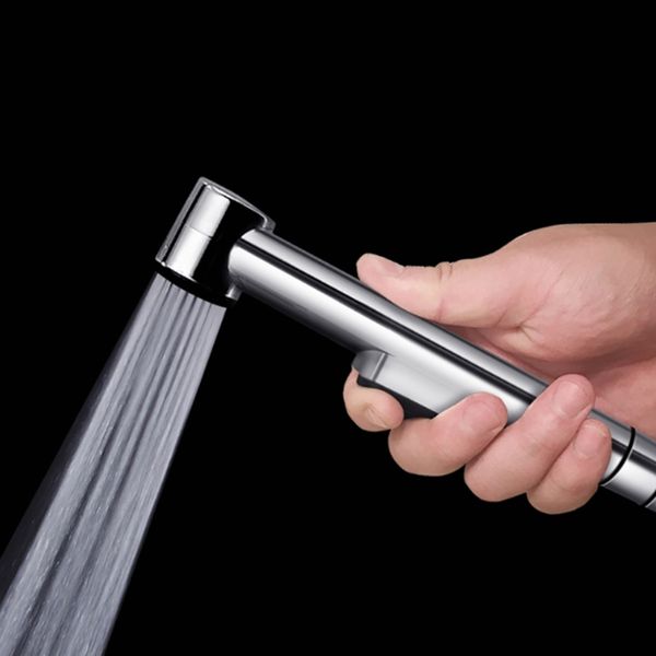 

toilet handheld bidet sproeier shattaf doek luier sproeier abs polished chrome douchekop 83xa