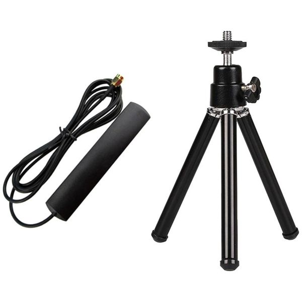 

lte patch antenna with lightweight mini portable tripod adjustable tripods