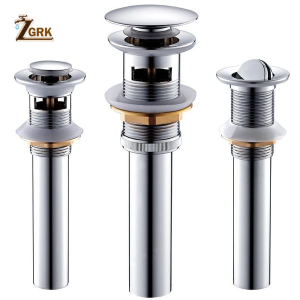 

other bath & toilet supplies zgrk quality brass chrome plated water drain bathroom basin up with overflow design