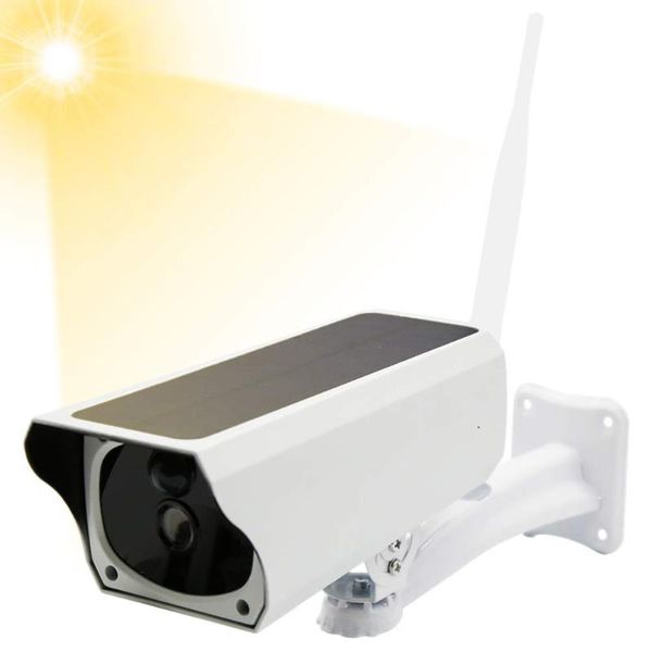 

cameras 1080p solar powered outdoor security camera ip67 waterproof night vision pir motion sensor sd card cloud storage