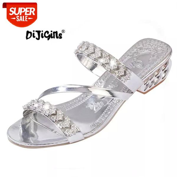 

dijigirls fashion rhinestone summer shoes woman casual shoes flip flops platform sandals women zapatos mujer plus size 35-41 #mz3n, Black