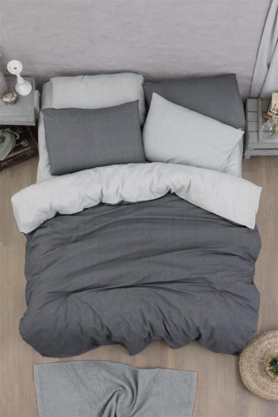 

bedding sets anthracite light gray single duvet cover set nvr00288