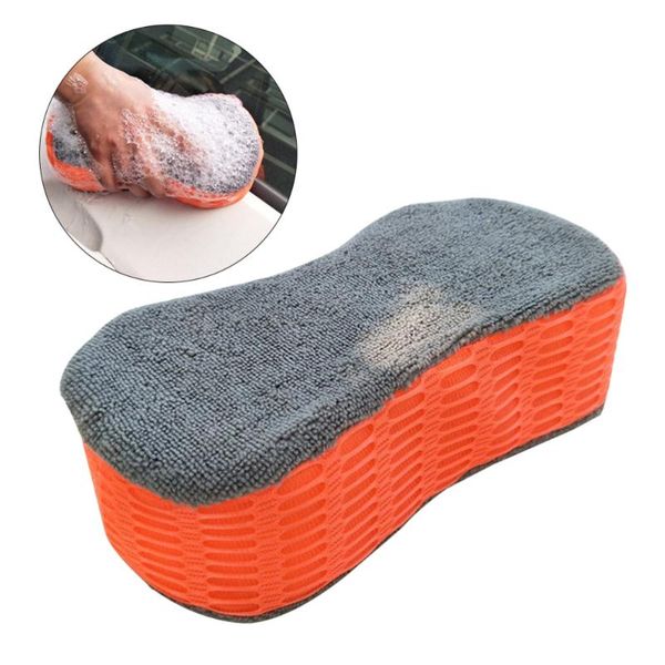 

car sponge wash bone design for polishing porous