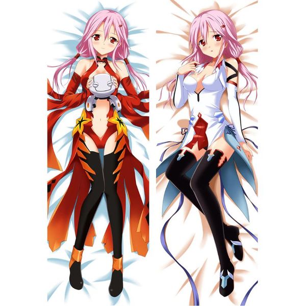 

pillow case guilty crown anime dakimakura waifu otaku hugging body yuzuriha inori pillowcase cosplay customize home bedding
