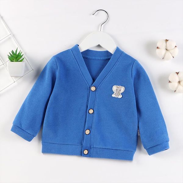 

baby boy fall jacket boys girls autumn and winter sweater childrens cardigan, Blue;gray