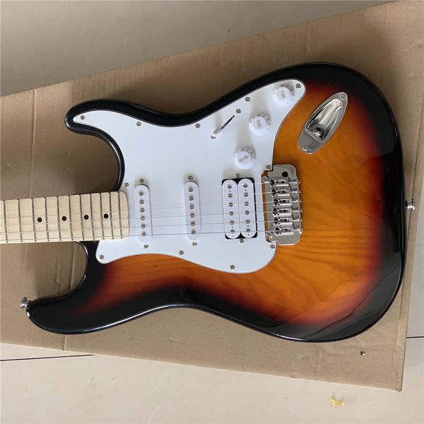 

st-electric guitar,3 ts color, very beautiful,real