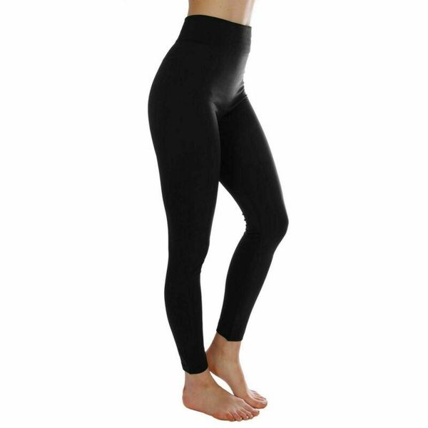 

women's leggings women push-up fitness high waist sport gym jogging pants trousers, Black