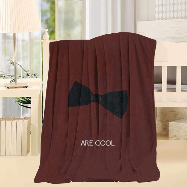 

Bow Tie are Cool Throw Blankets, 3D Printing Artwork Super Soft Fluffy Warm Solid for Bed Sofa Microfiber Blanket