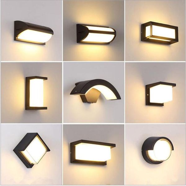 

wall lamp quality led sconce lights 12w 18w 30w 50w outdoor waterproof mounted decorative modern