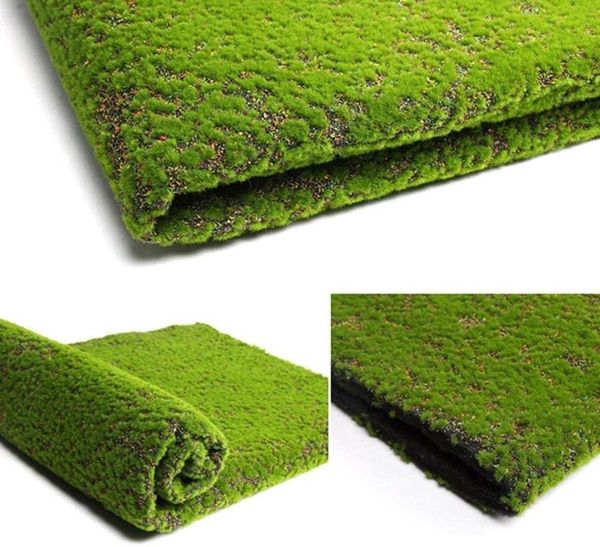 

decorative flowers & wreaths 1*1m diy synthetic turf landscape artificial grass mats lawn carpet for wedding home backyard balcony indoor ou