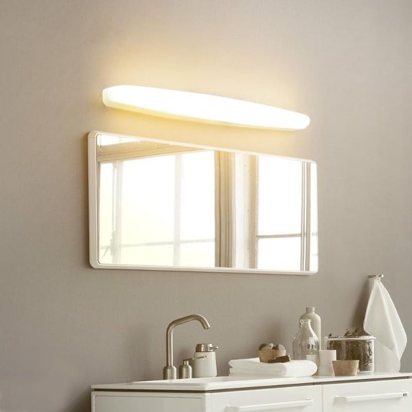 

modern bathroom mirror light 220v 110v 12w 59cm led wall lamp waterproof vanity fixtures for lighting mj1013