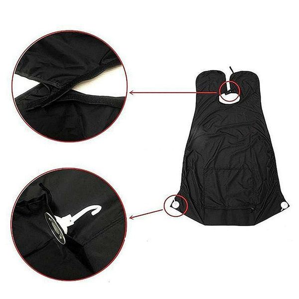 

male beard shaving apron care clean hair cape bibs shaver holder bathroom organizer gift for man i88 storage bags