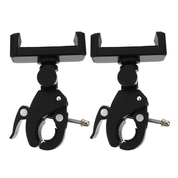 

cell phone repairing tools 2pcs/set dv dslr camera bike handlebar clamp bracket mount with clip