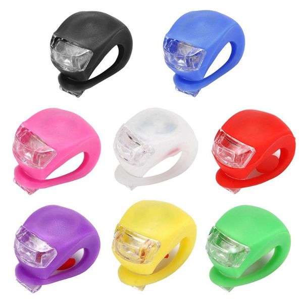 

bike lights cycling bicycle light led taillight mtb mountain rode front rear smart warming safety headlight 8 colors