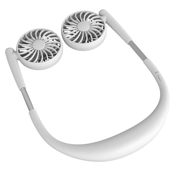 

electric fans usb portable fan mini neck rechargeable small sports desk hand air conditioner cooler
