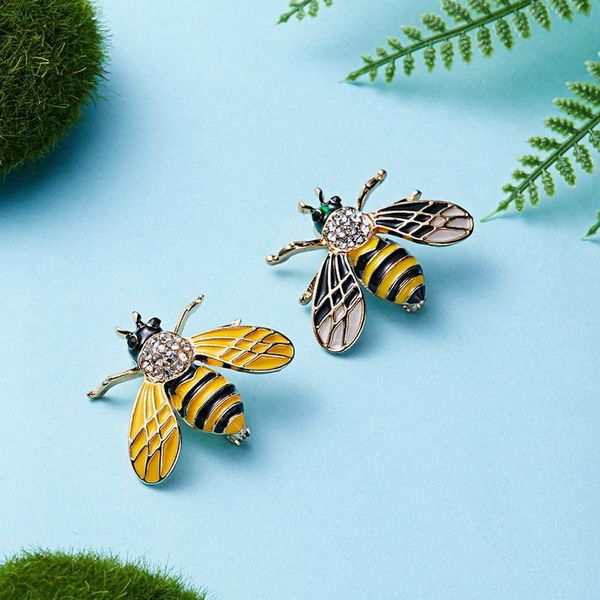 

pins, brooches women rhinestone dragonfly animal brooch pins bee spider pin jewelry wedding party gift bling, Gray