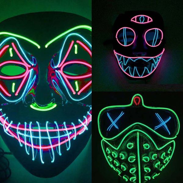 

3 kind of halloween creative personality masquerade theme party predator