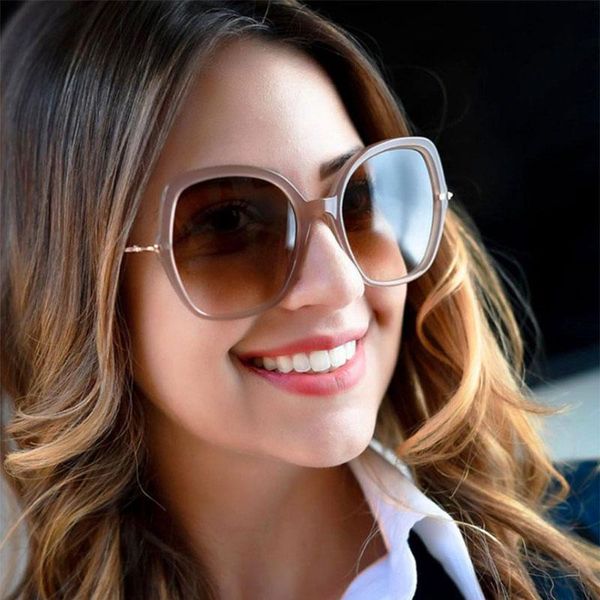 

sunglasses square gradient lens men women fashion shades uv400 vintage glasses 50542, White;black