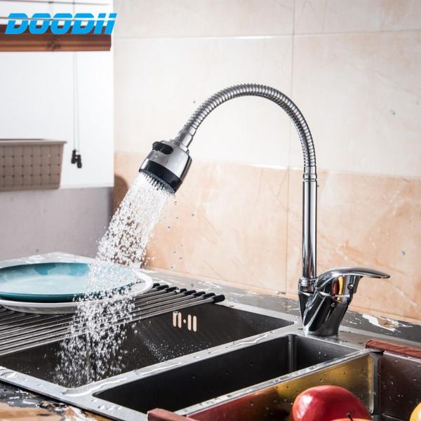 

kitchen faucets doodii 360 degree faucet mixer and cold tap washing sink