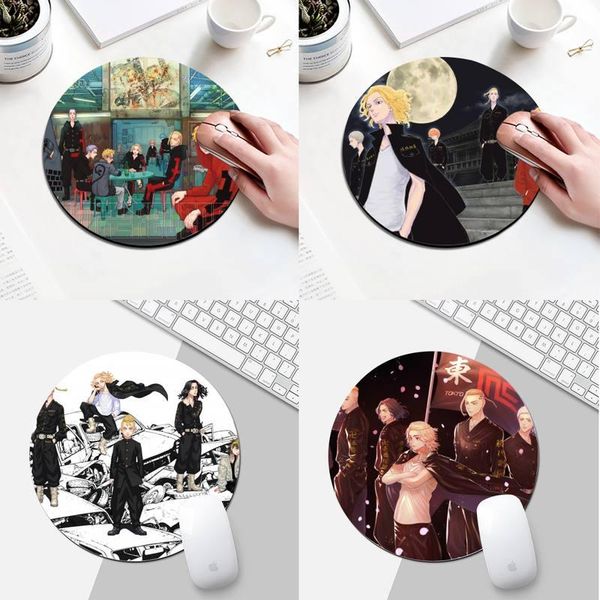 

mouse pads & wrist rests revengers diy design pattern game mousepad round desk gamer gaming mat for pc lappad