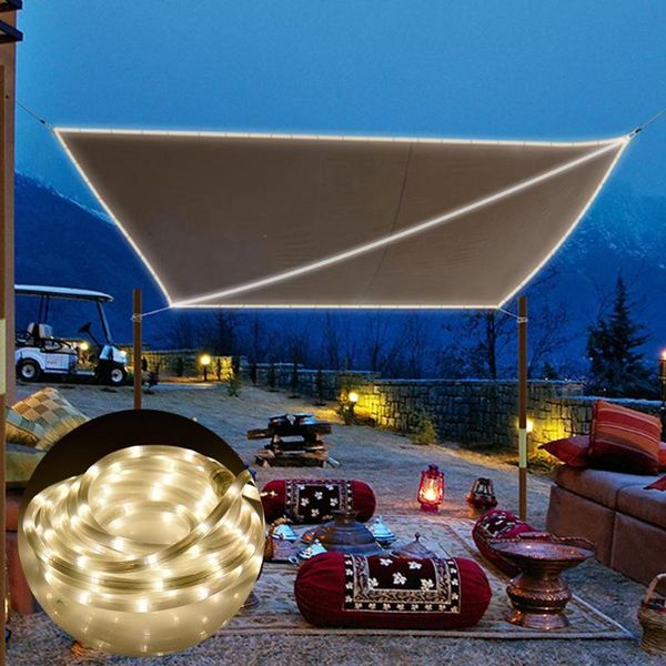 

shade 12ft with led sun sail home outdoor garden canopy patio plant cover uv block awning decoration sunshade triangle