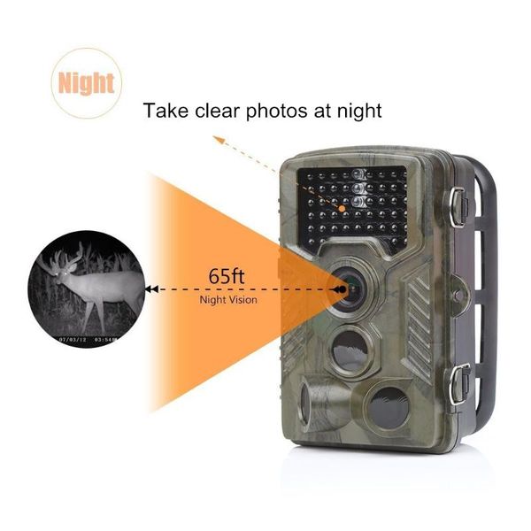 

wildlife hunting trail camera support max 32gb card with 2.4 inch tft screen ip56 waterproof night vision track cameras