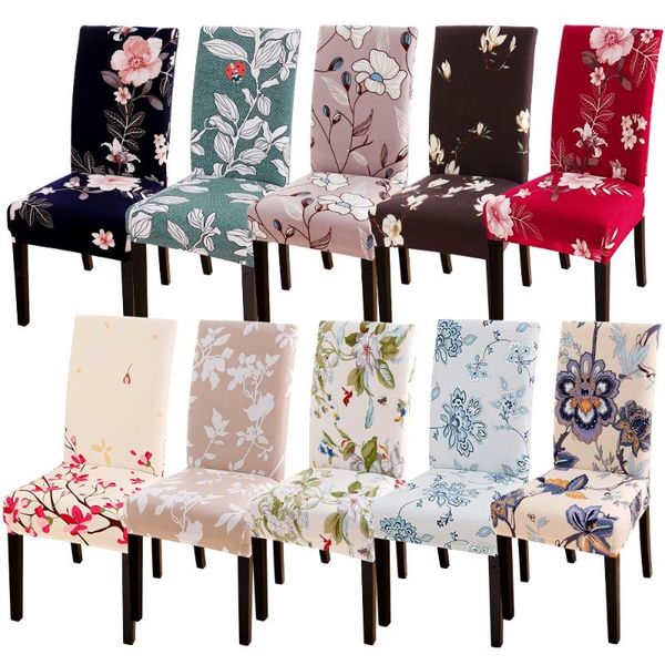 

chair covers modern cover kitchen slipcover removable anti-dirty seat for banquet wedding dinner restaurant housse de chaise 1pc