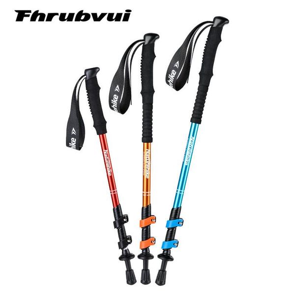 

trekking poles 1pcs child alpenstocks ultralight folding pole walking hiking sticks camping family