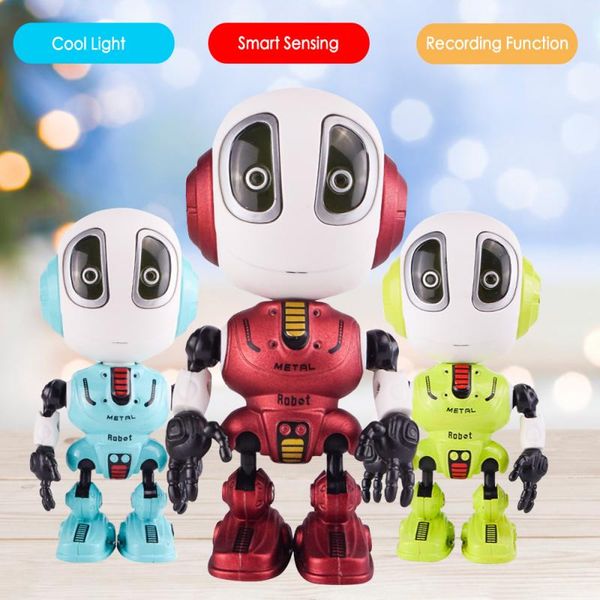 Elektronik Robotssmart Alloy Roboter Talking Sensor Roboter elektronisches Spielzeug Kinder Weihnachtsgeschenk DIY Gesten Touch Sensor LED Elektronische RE