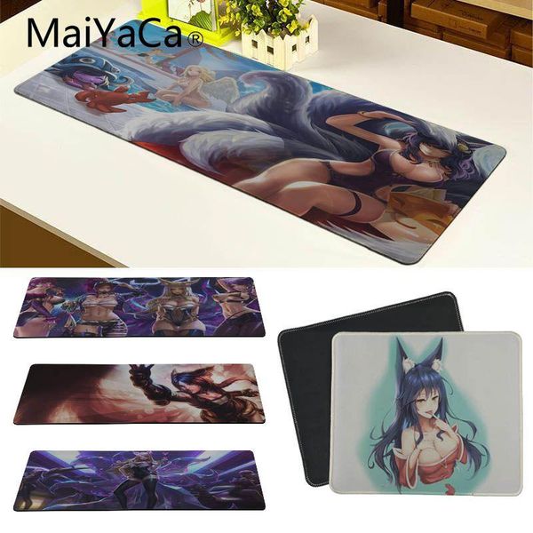 

mouse pads & wrist rests maiyaca in stocked league of legends ahri lapgaming mice mousepad locking edge mat keyboard table pad