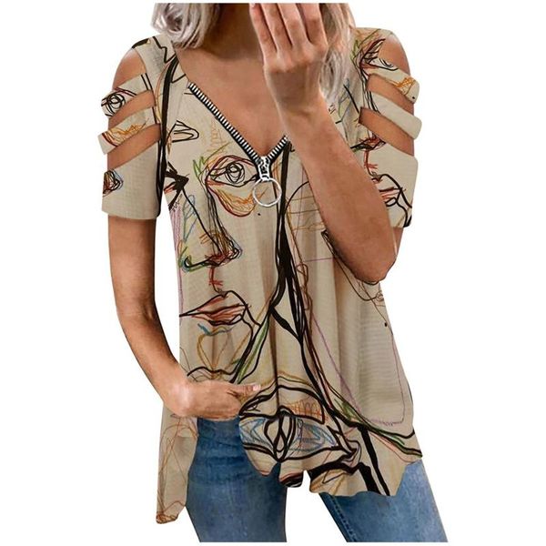 

women's t-shirt summer clothes for women fashion aesthetic plus size clothing high-quality cool fabric, White