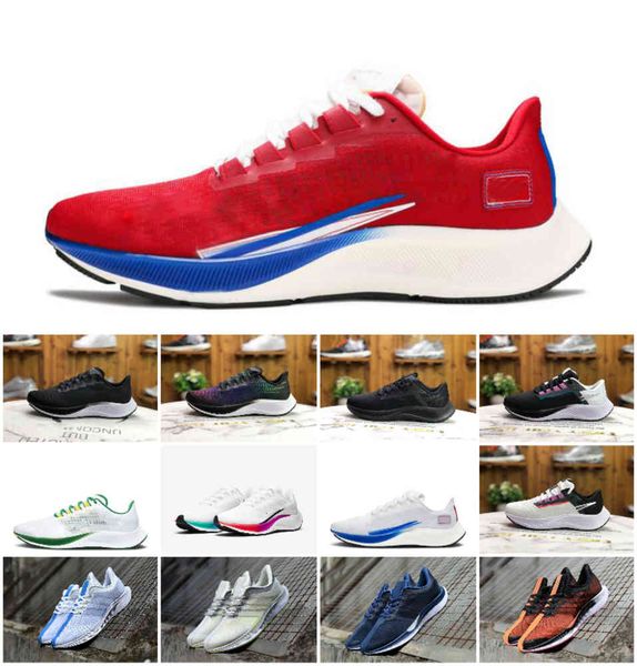 

zm pegasus 35 turbo 37 premium blue ribbon running shoes 38 flyease mens women trainers breathable net gauze hyper vio yemianbu, Black