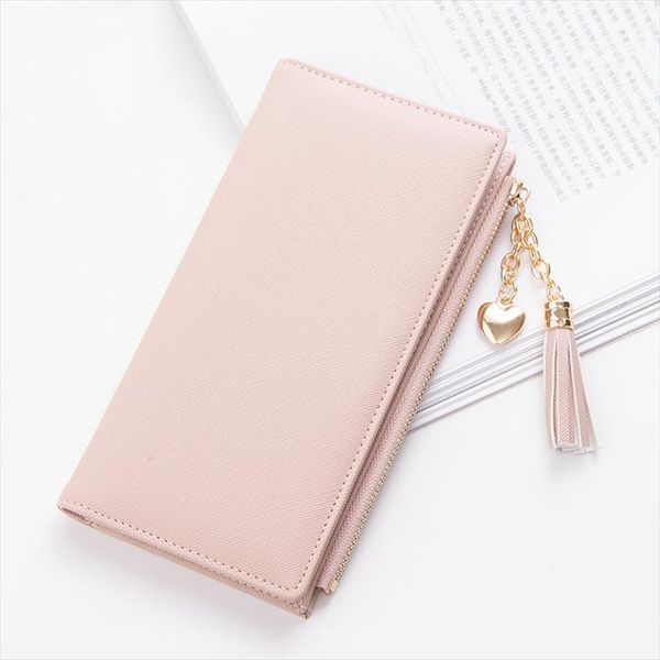 

wallet female for coins cute women long leather wallets zipper purses portefeuille purse clutch, Red;black
