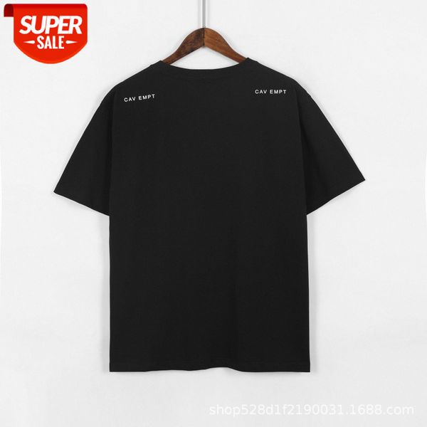 

spring and summer c.e drunk end product printed round neck pullover short sleeves #bd2h, White;black