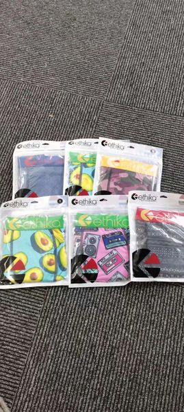 

promotion random style selling ethika men's underwear sports hip hop rock special underwear skateboard street fashion elastic quic