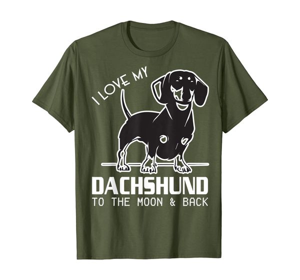 

I Love My Dachshund T Shirt, Dachshund T Shirt, Mainly pictures