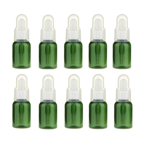 

storage bottles & jars batch of 10 pcs 35ml empty bottle dropper with pipette sample essential oil