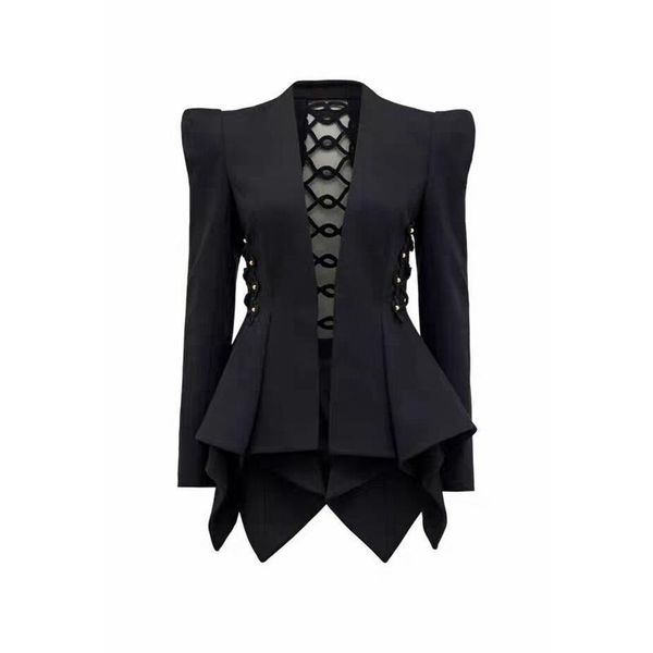 

casual dresses fashion celebrity lace-up deep v neck black short dress women party cocktail charming vestido autumn dressses wholesale, Black;gray