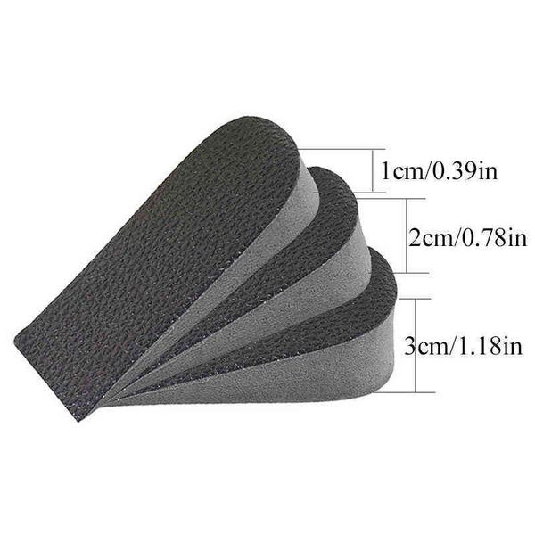 

invisible height increased insoles heel pads orthopedic insoles soft anti-slip foot insoles 1/2/3cm lift insole dress in socks h1106, White;pink