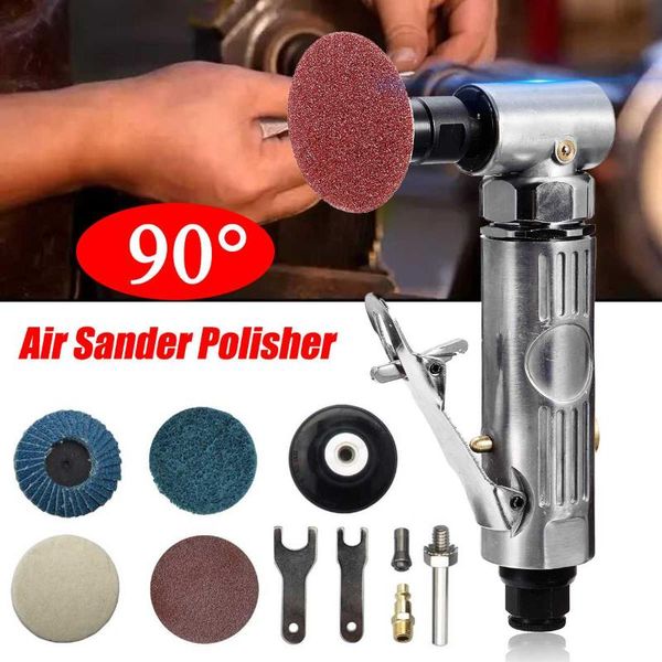 

pneumatic tools drillpro 1/4'' mini air die grinder polisher polishing machine 90 degrees angle sander