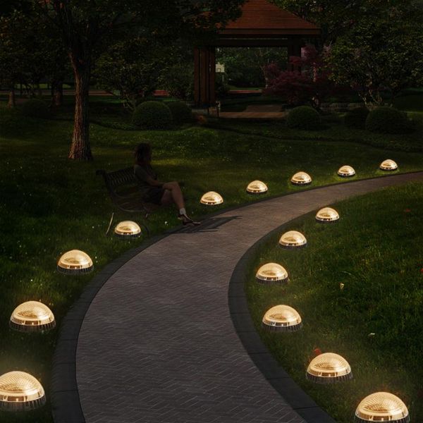 

lawn lamps 4pcs led solar plastic stake lamp yard ground night lights garden waterproof walkway outdoor lighting
